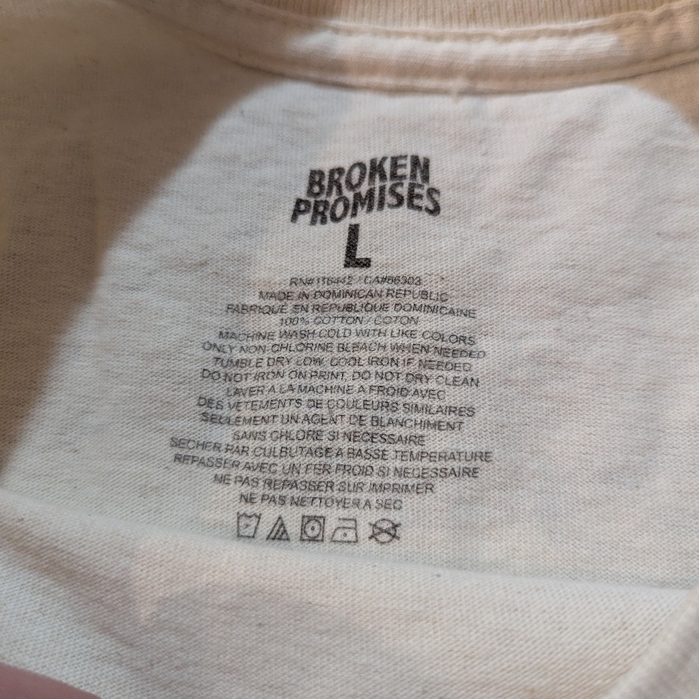 Broken Promises 2 Player Unisex Tee - Picture 8 of 8